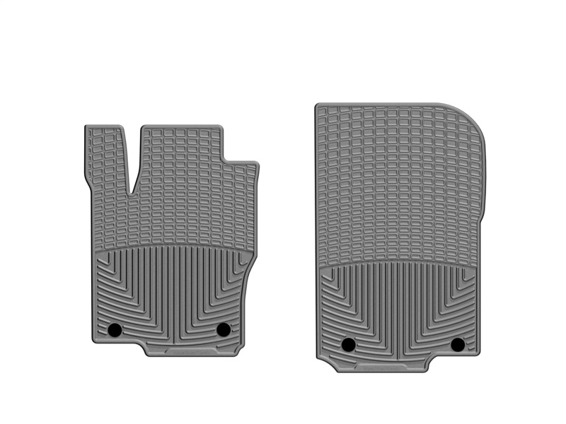 Picture of WeatherTech WT Rubber Mats-Front-Grey Floor Mats - W257GR