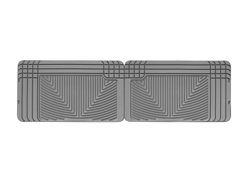 Picture of WeatherTech WT Rubber Mats-Rear-Grey Floor Mats - W25GR
