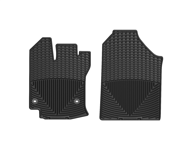 Picture of WeatherTech WT Rubber Mats-Front-Blk Floor Mats - W291