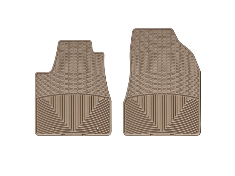 Picture of WeatherTech WT Rubber Mats-Front-Tan Floor Mats - W40TN