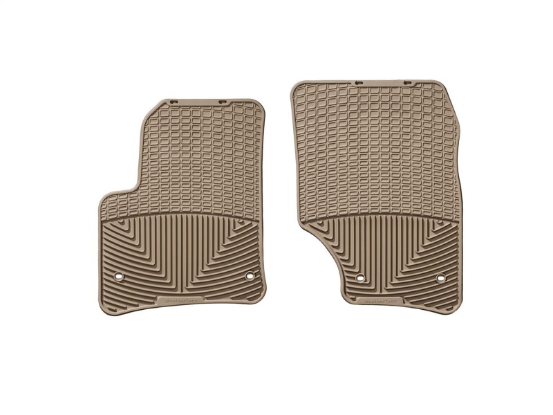 Picture of WeatherTech WT Rubber Mats-Front-Tan Floor Mats - W46TN