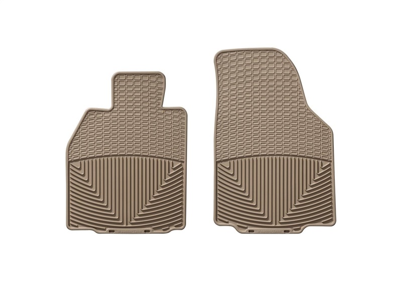 Picture of WeatherTech WT Rubber Mats-Front-Tan Floor Mats - W57TN
