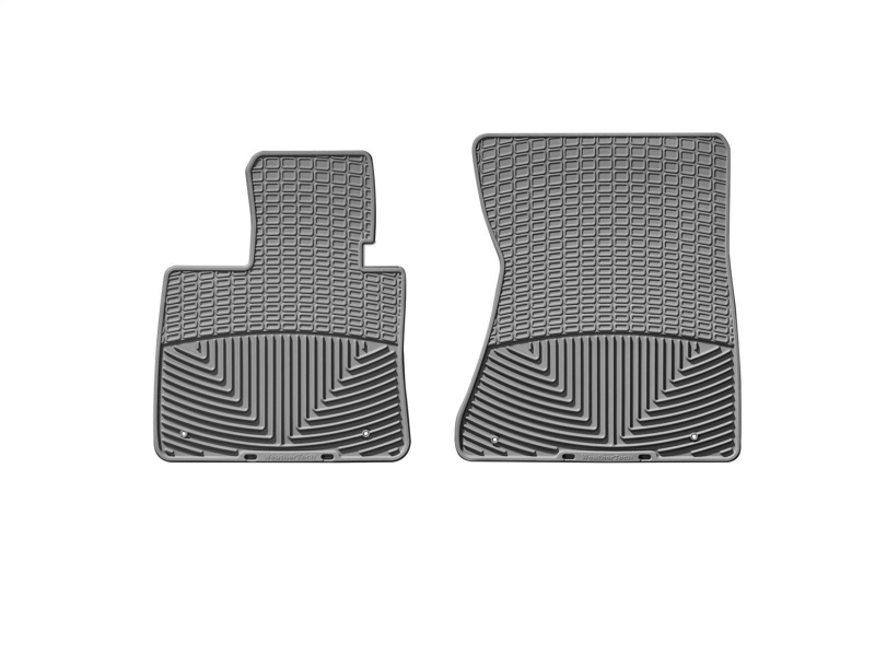 Picture of WeatherTech WT Rubber Mats-Front-Grey Floor Mats - W74GR
