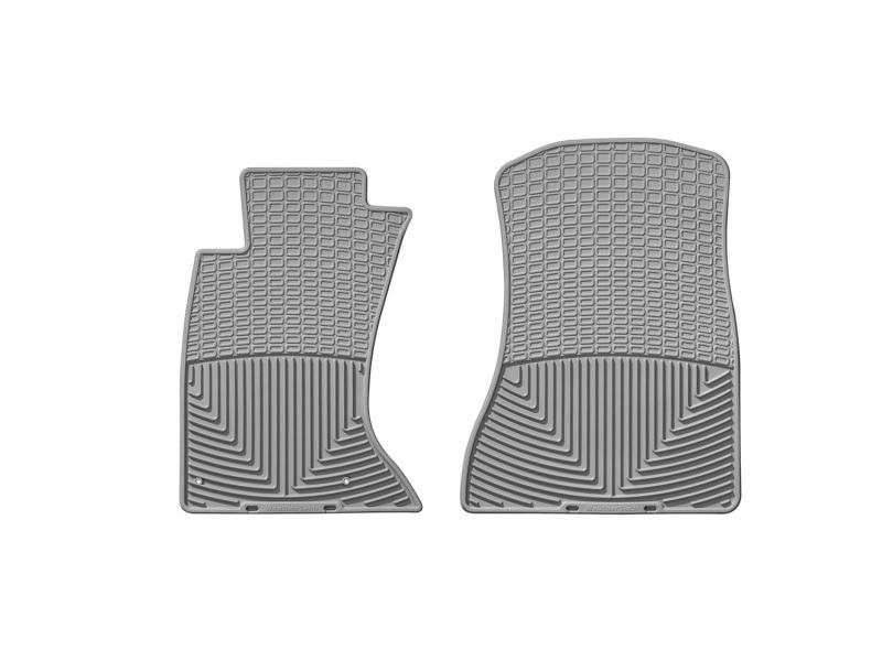 Picture of WeatherTech WT Rubber Mats-Front-Grey Floor Mats - W78GR