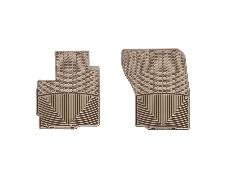Picture of WeatherTech WT Rubber Mats-Front-Tan Floor Mats - W83TN