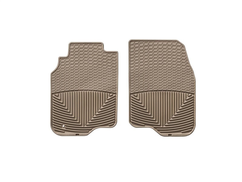Picture of WeatherTech WT Rubber Mats-Front-Tan Floor Mats - W89TN