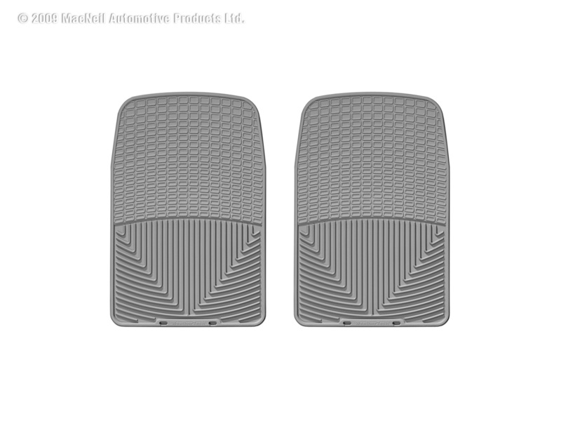 Picture of WeatherTech WT Rubber Mats-Front-Grey Floor Mats - W9GR