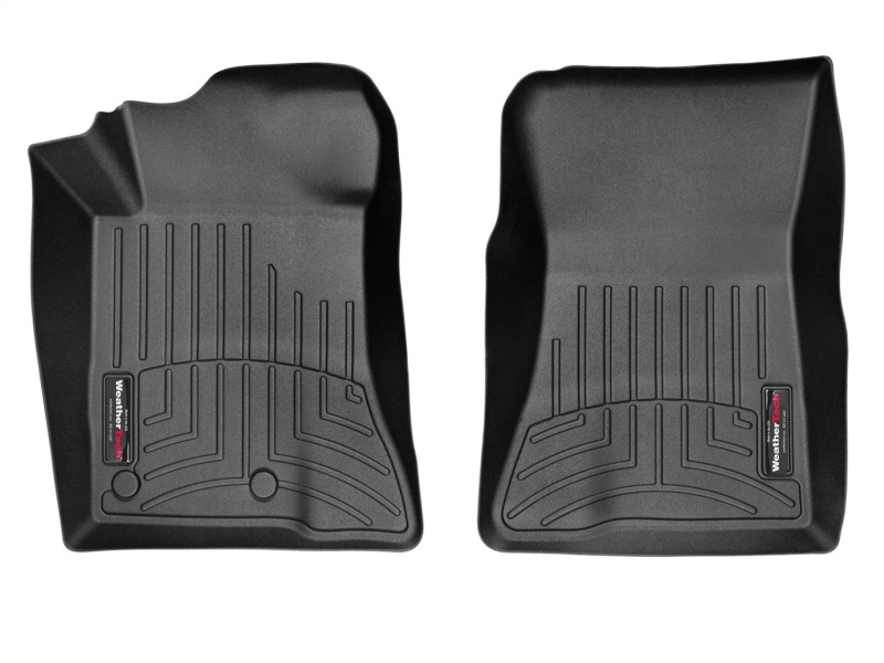 Picture of WeatherTech WT FloorLiner-Front-Blk Floor Mats - 446991