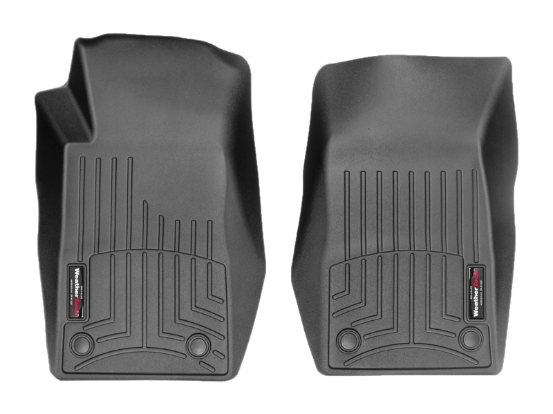 Picture of WeatherTech WT FloorLiner-Front-Blk Floor Mats - 446121