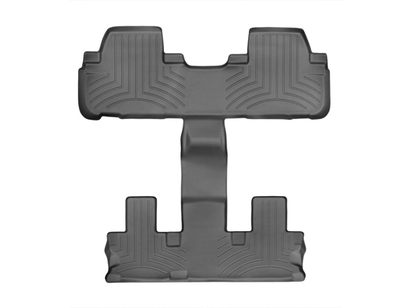 Picture of WeatherTech WT FloorLiner-Rear-Blk Floor Mats - 446324
