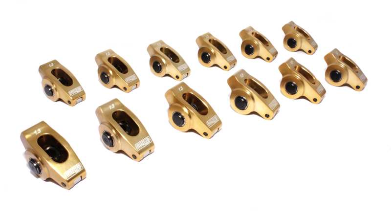 Picture of ULTRA ARC ALUMINUM SERIES BREAK-IN ROCKER ARMS FOR CHEVROLET V6, 7/16" STUD, 1.3