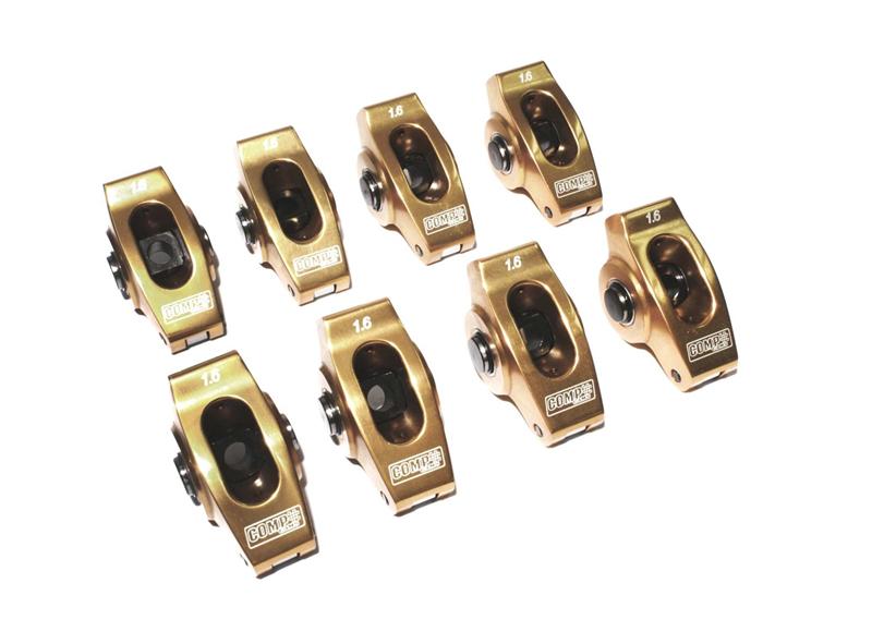 Picture of ULTRA ARC ALUMINUM SERIES ROCKER ARMS FOR CHEVROLET SMALL BLOCK, 3/8" STUD, 1.6