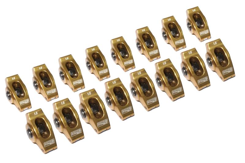 Picture of ULTRA ARC ALUMINUM SERIES ROCKER ARMS FOR CHEVROLET SMALL BLOCK, 7/16" STUD, 1.6