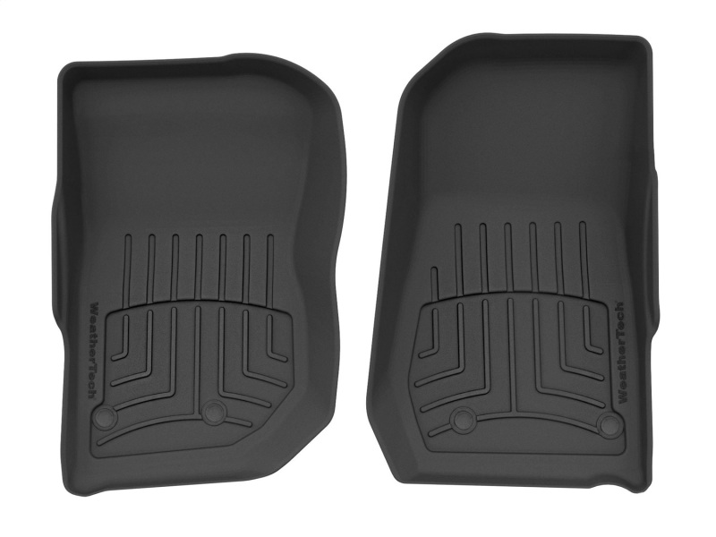 Picture of WeatherTech WT FloorLiner-Front-Blk Floor Mats - 445731IM