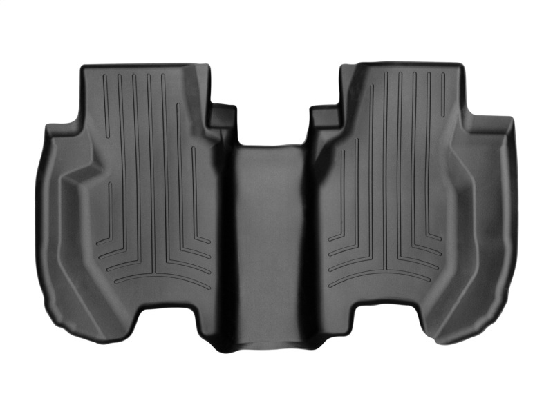 Picture of WeatherTech WT FloorLiner-Rear-Blk Floor Mats - 447052
