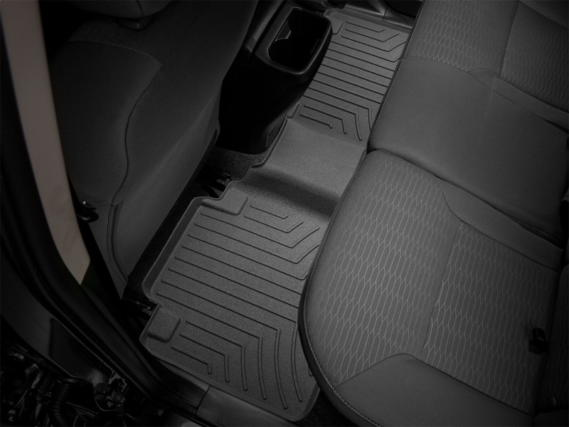 Picture of WeatherTech WT FloorLiner-Rear-Blk Floor Mats - 448722IM