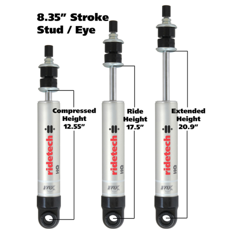 Picture of Ridetech RID HQ Shocks Shocks and Struts - 22199845