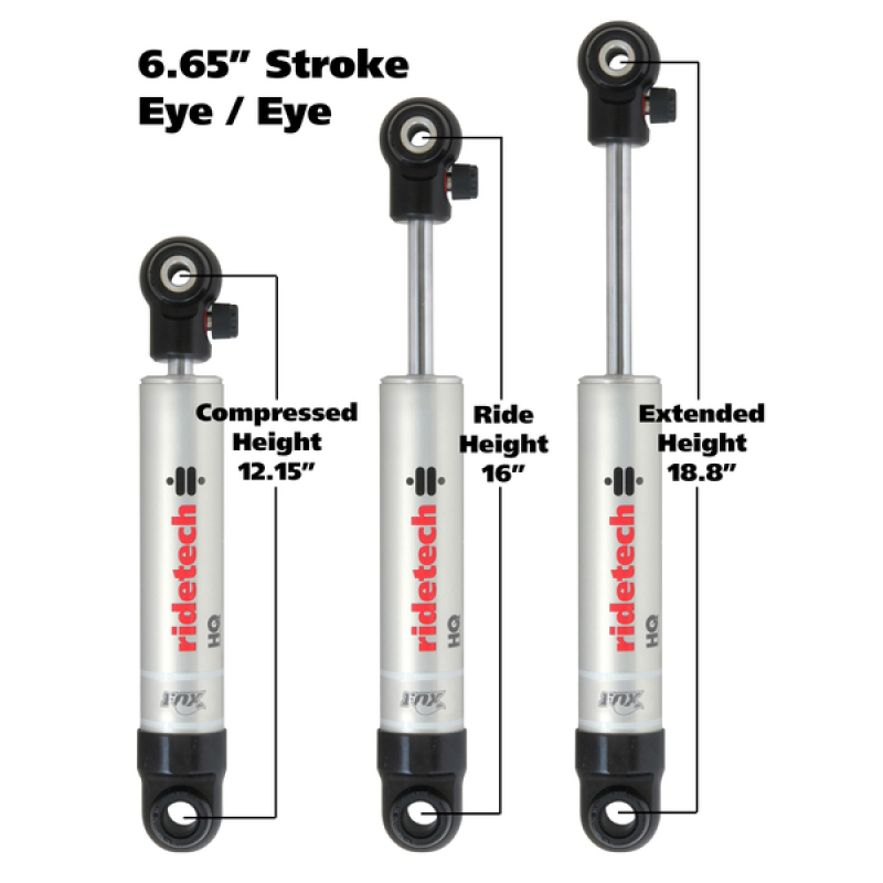 Picture of Ridetech RID HQ Shocks Shocks and Struts - 22179841