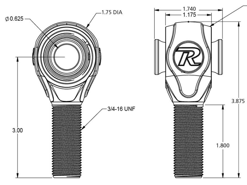 Picture of Ridetech RID R-Joints Left Suspension Arms & Components - 90002772