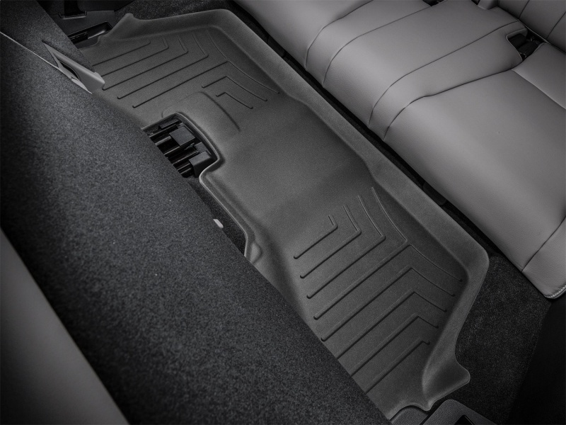 Picture of WeatherTech WT FloorLiner-Rear-Blk Floor Mats - 448393IM