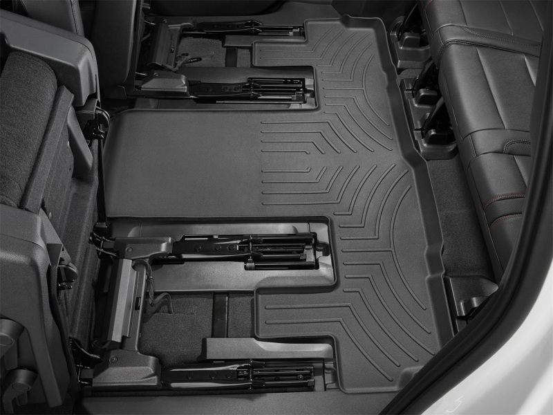 Picture of WeatherTech WT FloorLiner-Rear-Blk Floor Mats - 4416325