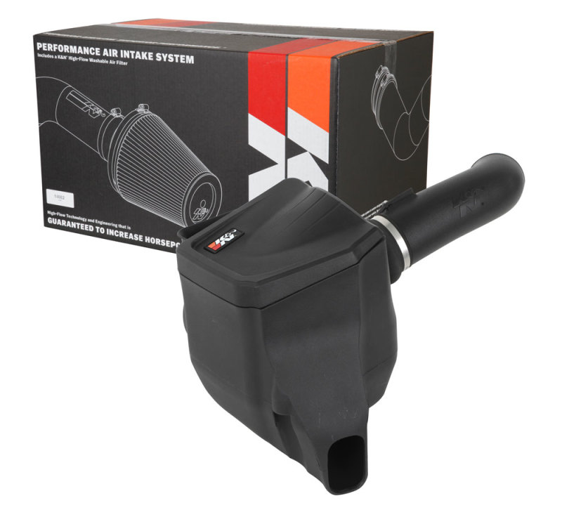 Picture of KN K&N 2020+ Chevrolet Silverado 2500/3500 V8-6.6L DSL Performance Intake System Cold Air Intakes - 63-3119