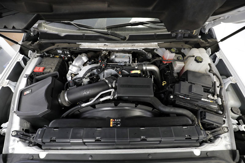Picture of KN K&N 2020+ Chevrolet Silverado 2500/3500 V8-6.6L DSL Performance Intake System Cold Air Intakes - 63-3119