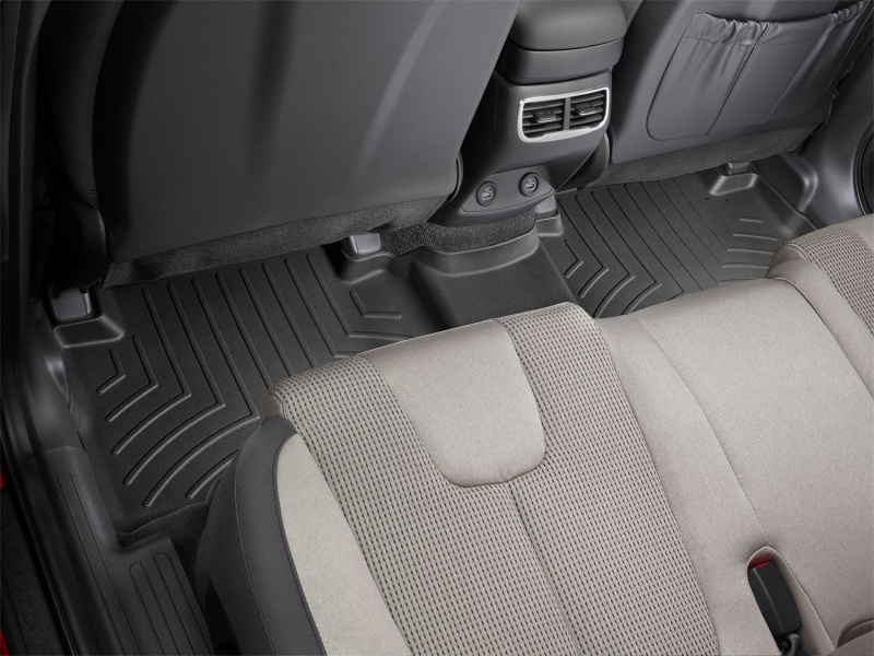 Picture of WeatherTech WT FloorLiner-Rear-Blk Floor Mats - 4416562