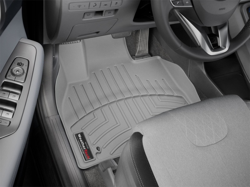 Picture of WeatherTech WT FloorLiner-Front-Grey Floor Mats - 4615781
