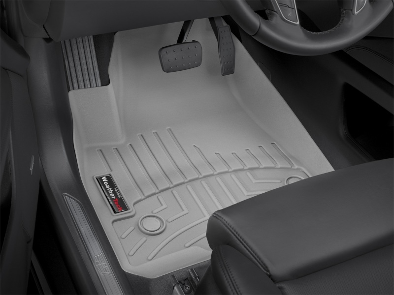 Picture of WeatherTech WT FloorLiner-Front-Grey Floor Mats - 469551