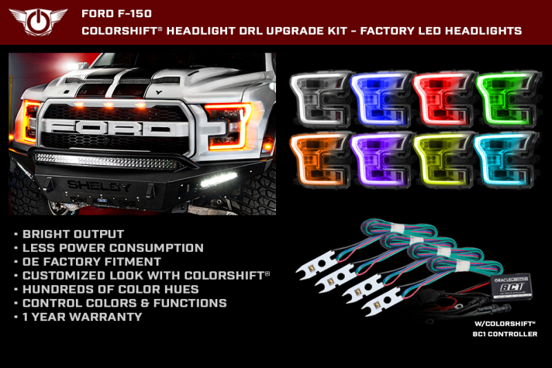Picture of ORACLE Lighting ORL DRL Headlight Upgrade Kits - 2395-335