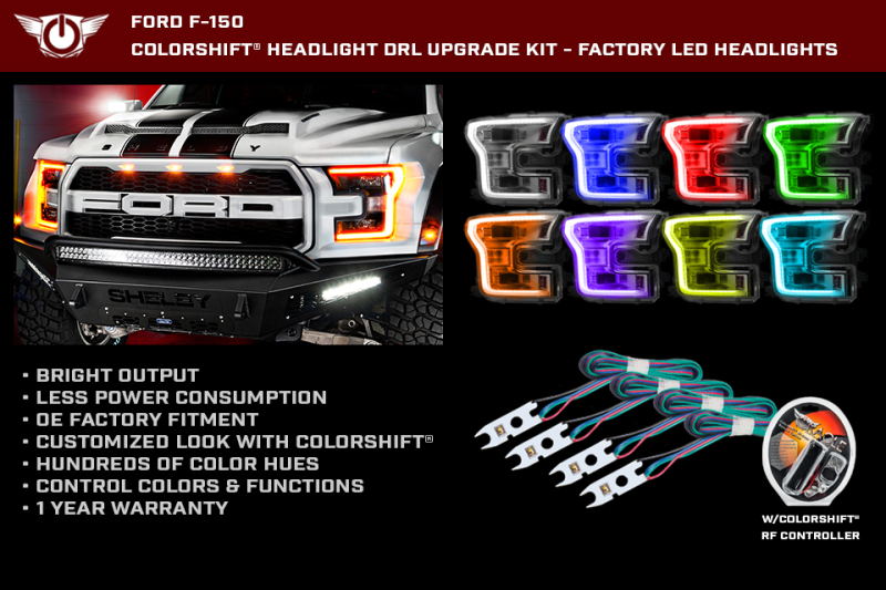 Picture of ORACLE Lighting ORL DRL Headlight Upgrade Kits - 2395-330