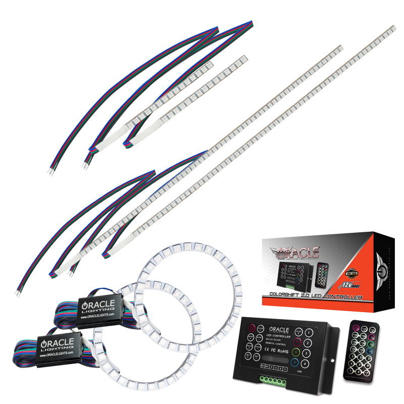 Picture of ORACLE Lighting ORL DRL Headlight Kits w/Halos - 1324-333