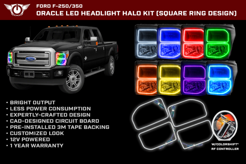 Picture of ORACLE Lighting ORL Headlight Halo Kits - 2383-335