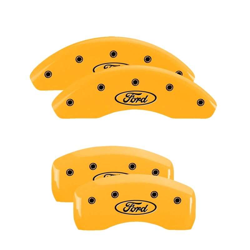 Picture of MGP Caliper Covers 4 Logo Front - 10255SFRDYL