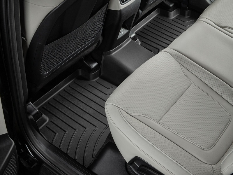 Picture of WeatherTech WT FloorLiner-Rear-Blk Floor Mats - 4416782