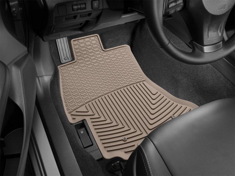 Picture of WeatherTech WT Rubber Mats-Front-Tan Floor Mats - W387TN