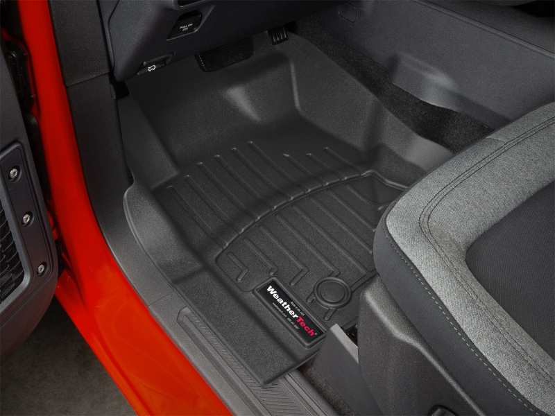 Picture of WeatherTech WT FloorLiner-Front-Blk Floor Mats - 4416951