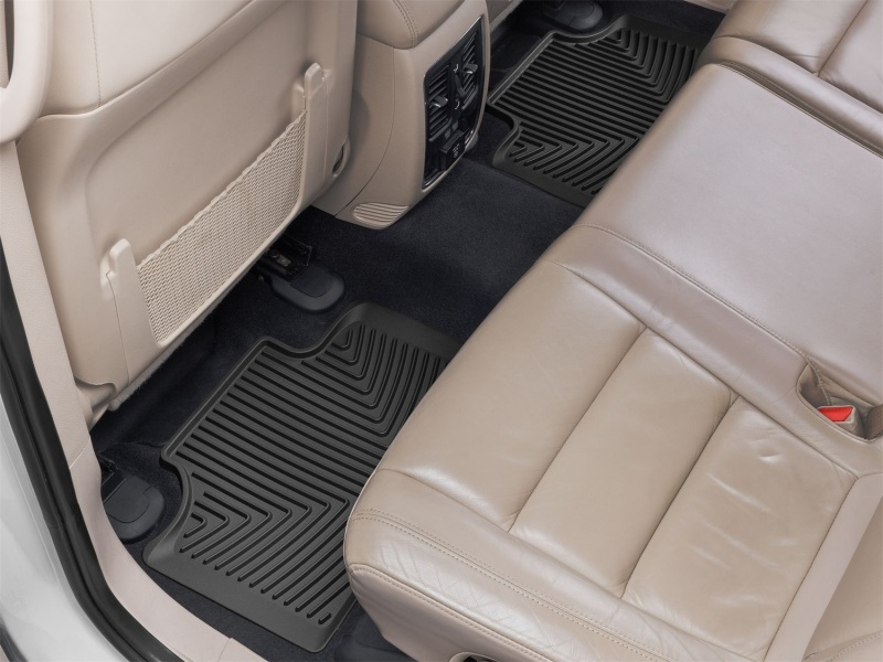 Picture of WeatherTech WT Rubber Mats-Rear-Blk Floor Mats - W585