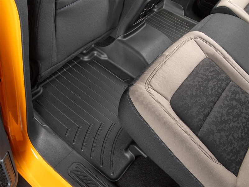 Picture of WeatherTech WT FloorLiner-Rear-Blk Floor Mats - 4416953