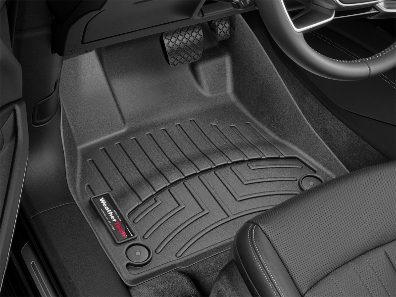 Picture of WeatherTech WT FloorLiner-Front-Blk Floor Mats - 4415621
