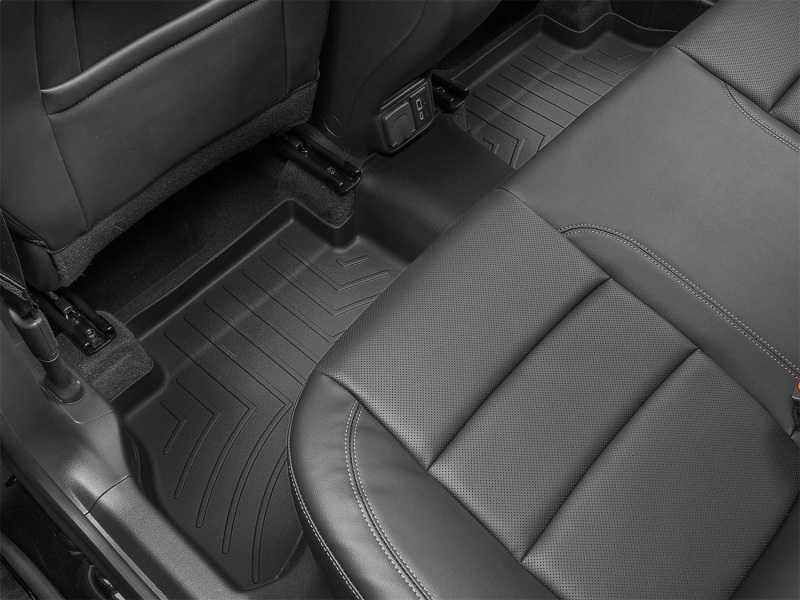 Picture of WeatherTech WT FloorLiner-Rear-Blk Floor Mats - 4416173