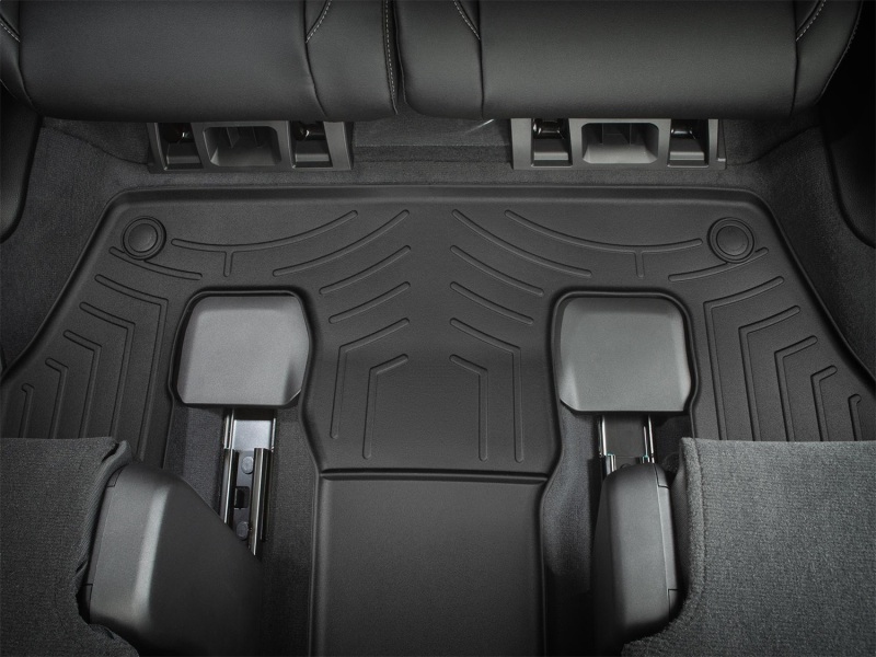 Picture of WeatherTech WT FloorLiner-Rear-Blk Floor Mats - 4416963