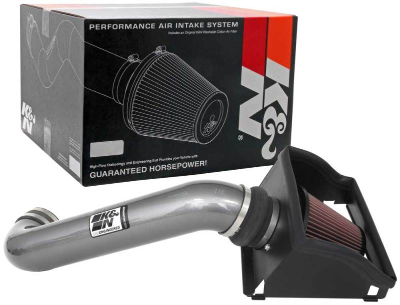 Picture of KN K&N 2021+ Ford F-150 V8-5.0L F/I High Flow Performance Intake Kit Cold Air Intakes - 77-2616KC