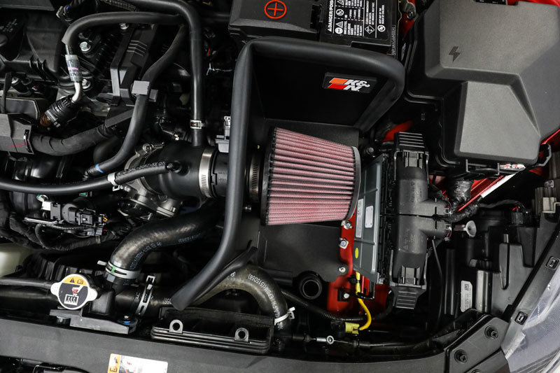 Picture of KN K&N 2021+ Hyundai Elantra L4-2.0L F/I Typhoon Performance Air Intake System Cold Air Intakes - 69-5327TC