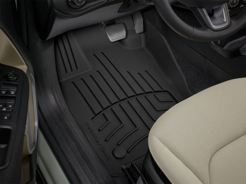 Picture of WeatherTech WT 3D FloorMat-Front-Blk Floor Mats - 448141IM