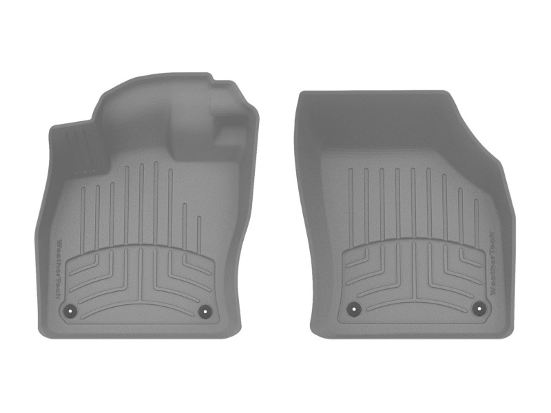 Picture of WeatherTech WT 3D FloorMat-Front-Grey Floor Mats - 464961IM