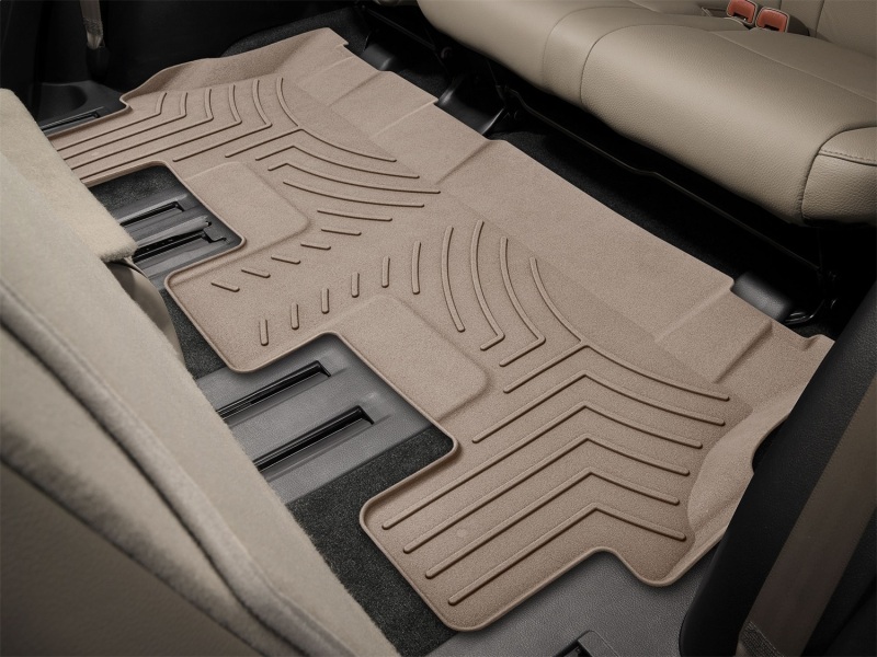Picture of WeatherTech WT 3D FloorMat-Rear-Tan Floor Mats - 450936IM