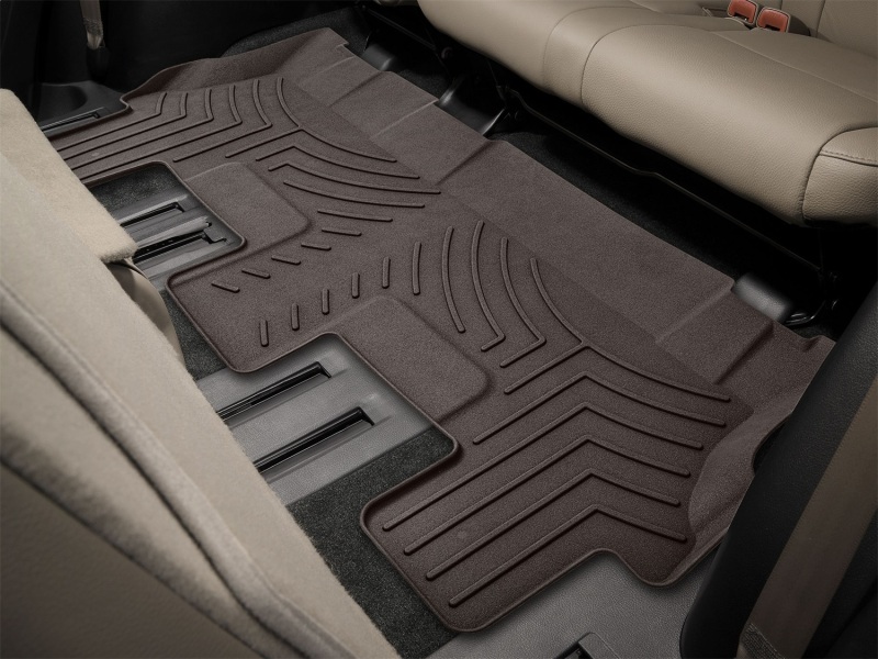 Picture of WeatherTech WT 3D FloorMat-Rear-Cocoa Floor Mats - 470936IM