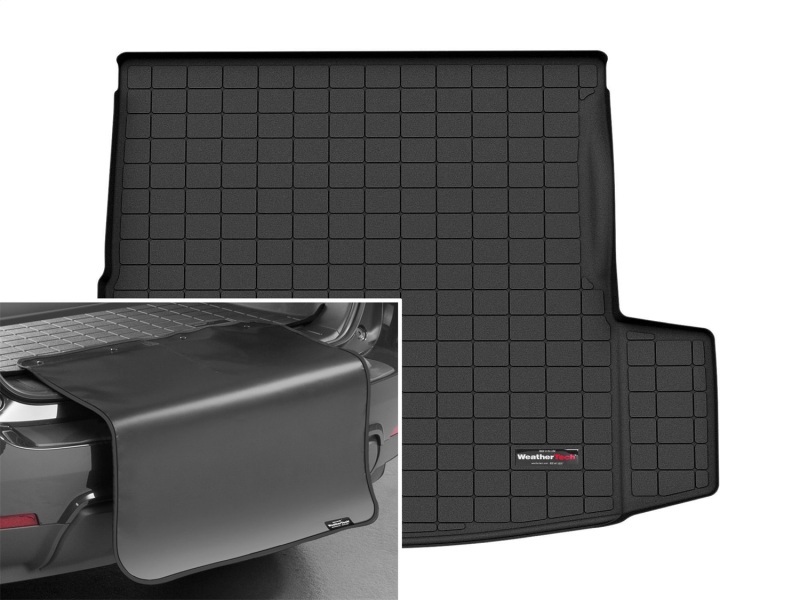 Picture of WeatherTech WT Cargo Liners-Black Floor Mats - 401444SK